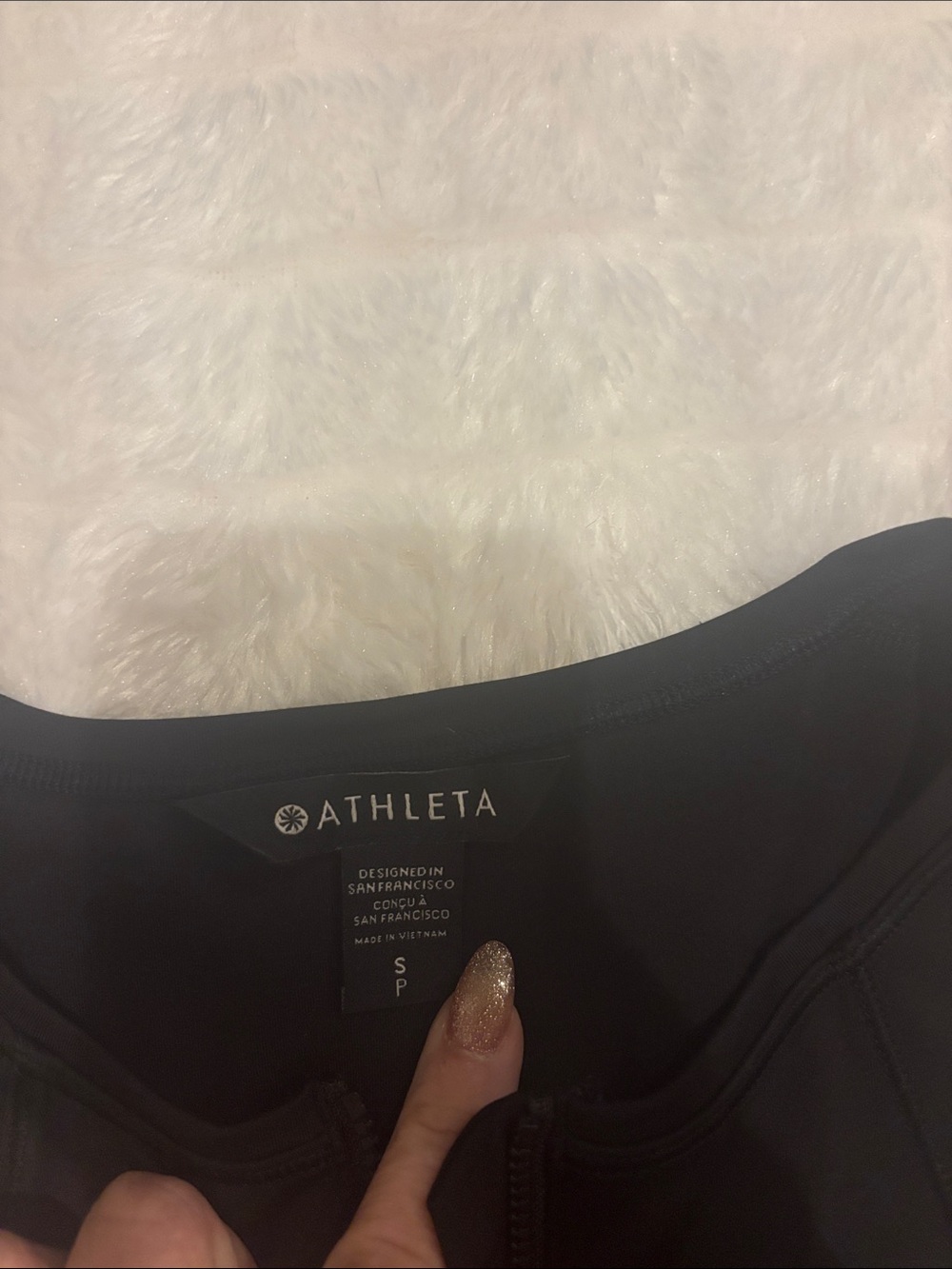 Athleta Black Sleeveless A-Line Dress - Picture 3 of 5